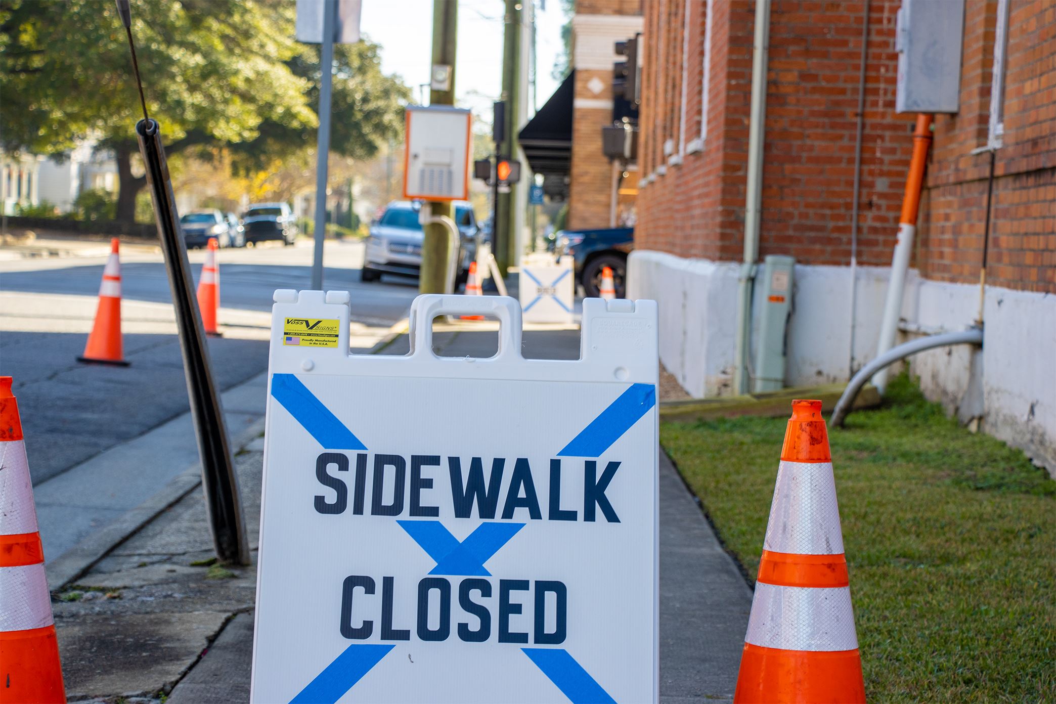 bhm sidewalk closed 2024